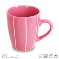 12oz Colorful Coffee Mug with White Line